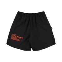 “TONNER” SHORTS / BLACK