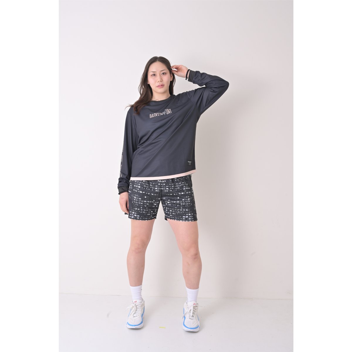 ballaholic Anywhere Shorts Lサイズ ダスティーローズ W Face Zip