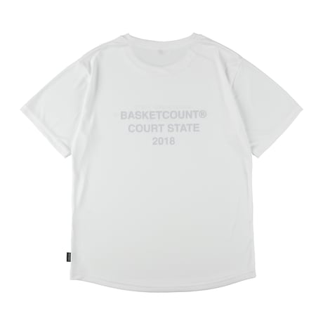“COURT STATE” ELITE T-SHIRT / WHITE