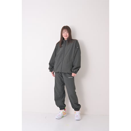 “FUNDAMENTAL LOGO” EASY JACKET / DARK GREEN