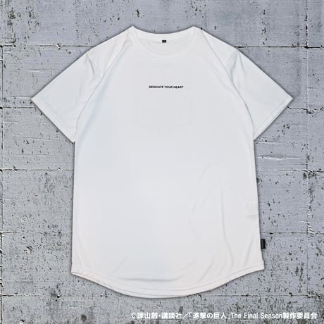 “調査兵団エンブレム” T-SHIRT / WHITE