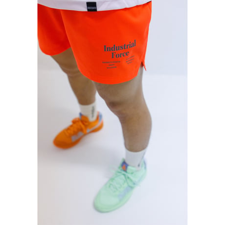 “FORCE” XTRA SHORTS / NEON ORANGE