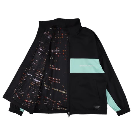 MOVEFORM ZIP UP JACKET / BLACK×MINT