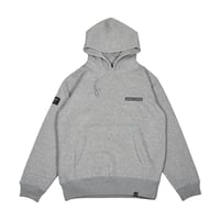 “FUNDAMENTAL LOGO” WARM HOODIE / GRAY