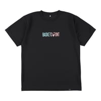 “LOGO” T-SHIRT / BLACK / MINT&ROSEDOWN