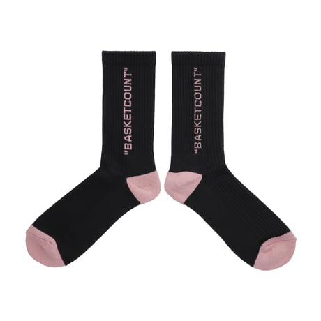 COMFORT SOCKS / BLACKxROSE DOWN
