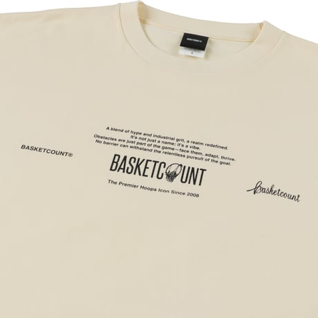 DRAWCODE T-SHIRT <DAILY USE> / OFF WHITE