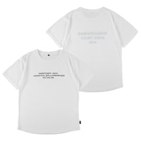 “COURT STATE” ELITE T-SHIRT / WHITE