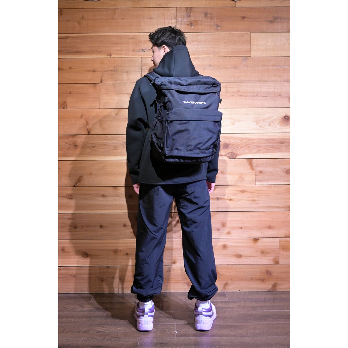 NIGHT VIEW” BOX LOGO BACKPACK | BASKETCOUNT(バス NIGHT VIEW” BOX LOGO BACKPACK | BASKETCOUNT(バス