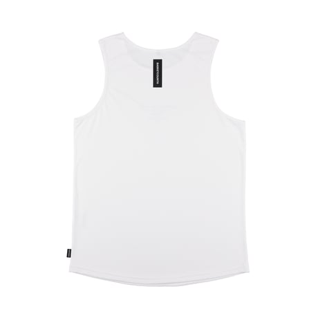 "LOGO" ELITE TANK TOP 2.0 /  WHITE