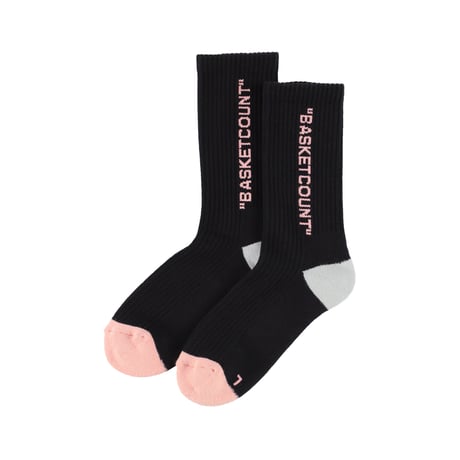 COMFORT SOCKS / BLACKxPINK/GRAY