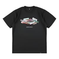 “STICKER BOMB” T-SHIRT / BLACK