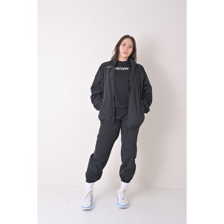 “FUNDAMENTAL LOGO” EASY JACKET / BLACK