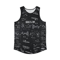 NIGHT VIEW TANK TOP / MONOCHROME