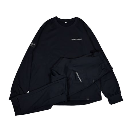 HEAT CREW NECK SWEAT / BLACK