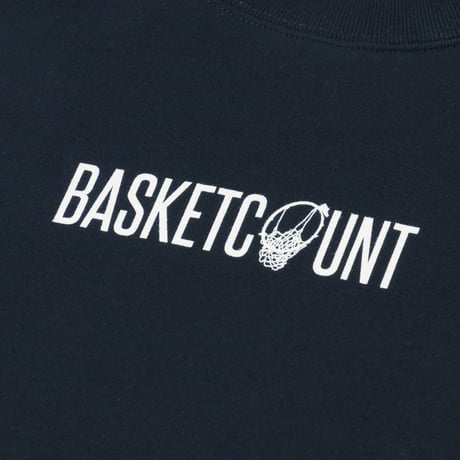 “LOGO” CREW NECK SWEAT / DARK NAVY