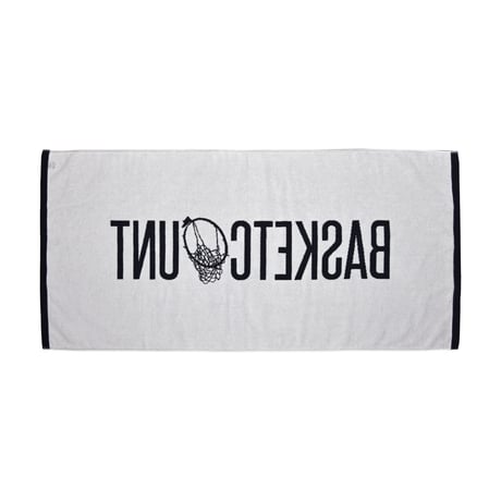 LOGO BATH TOWEL  / BLACK&WHITE