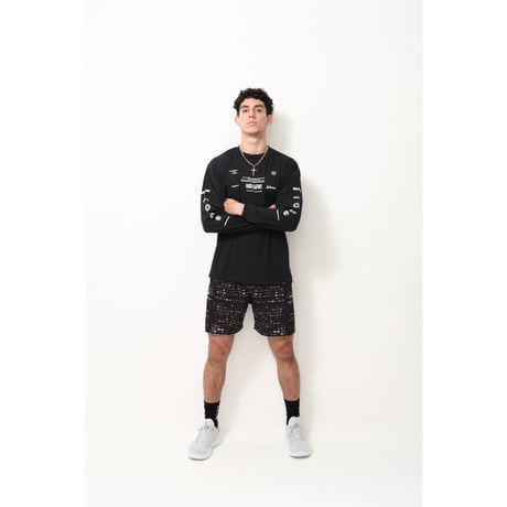 NIGHT VIEW SHORTS / MONOCHROME