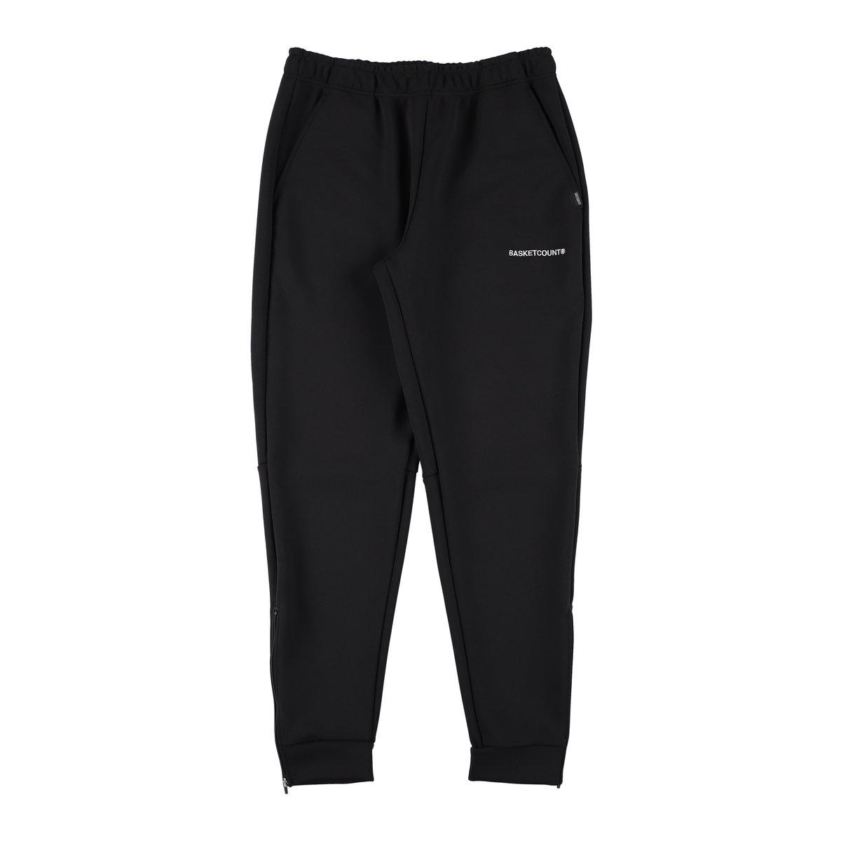 ウェア BASKETCOUNT TECH LUXE ZIP UP PANTS BLACK fit=scale-down,w=1200
