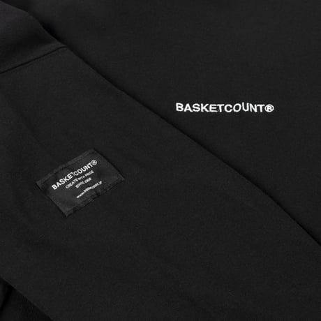 “FUNDAMENTAL LOGO” LONG T-SHIRT <DAILY USE>  / BLACK