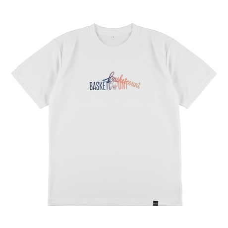 “DOUBLE LOGO” T-SHIRT / WHITE x SUNSET