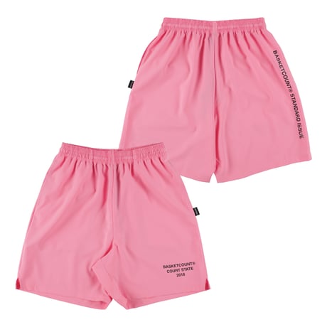 “COURTSTATE” SHORTS / PINK