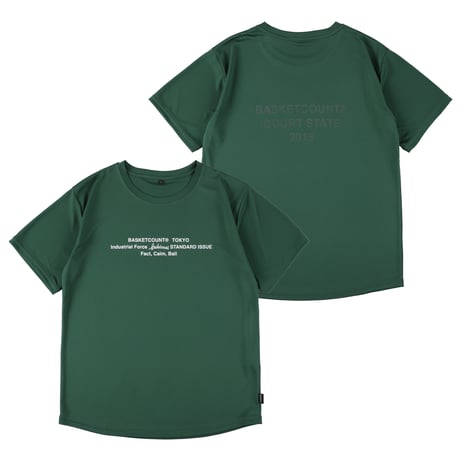 “COURT STATE” ELITE T-SHIRT / GREEN