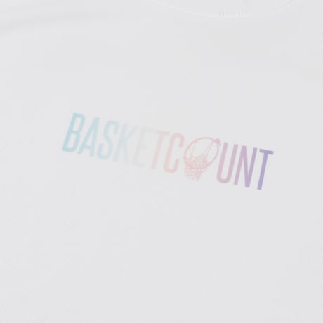“LOGO” T-SHIRT / WHITE x DREAM FADE