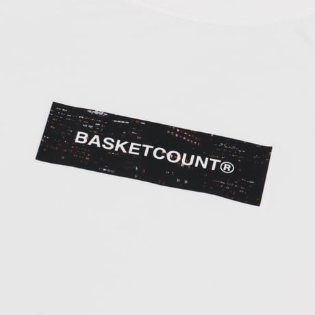 “NIGHT VEW” BOX LOGO ELITE LONG T-SHIRT / WHITE