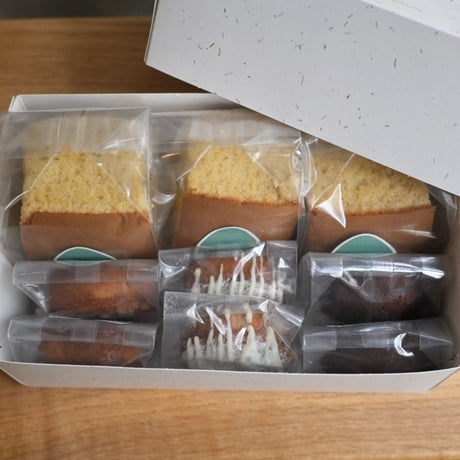 台湾カステラ＆フィナンシェ詰め合わせセット　Castella & Financier Assortment Set