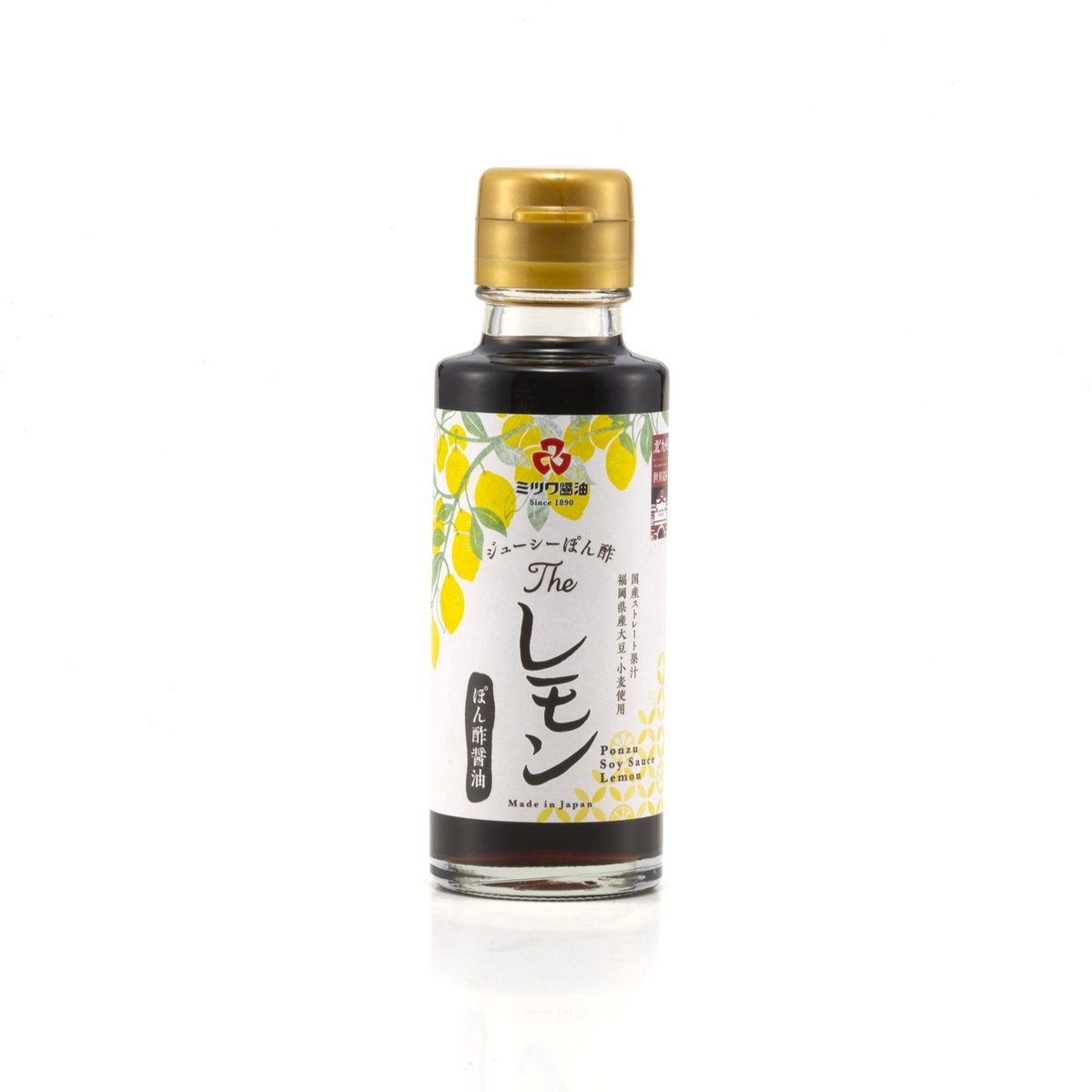 ジューシーぽん酢Theレモン 100ml瓶 | ミツワ醤油オンラインショップ