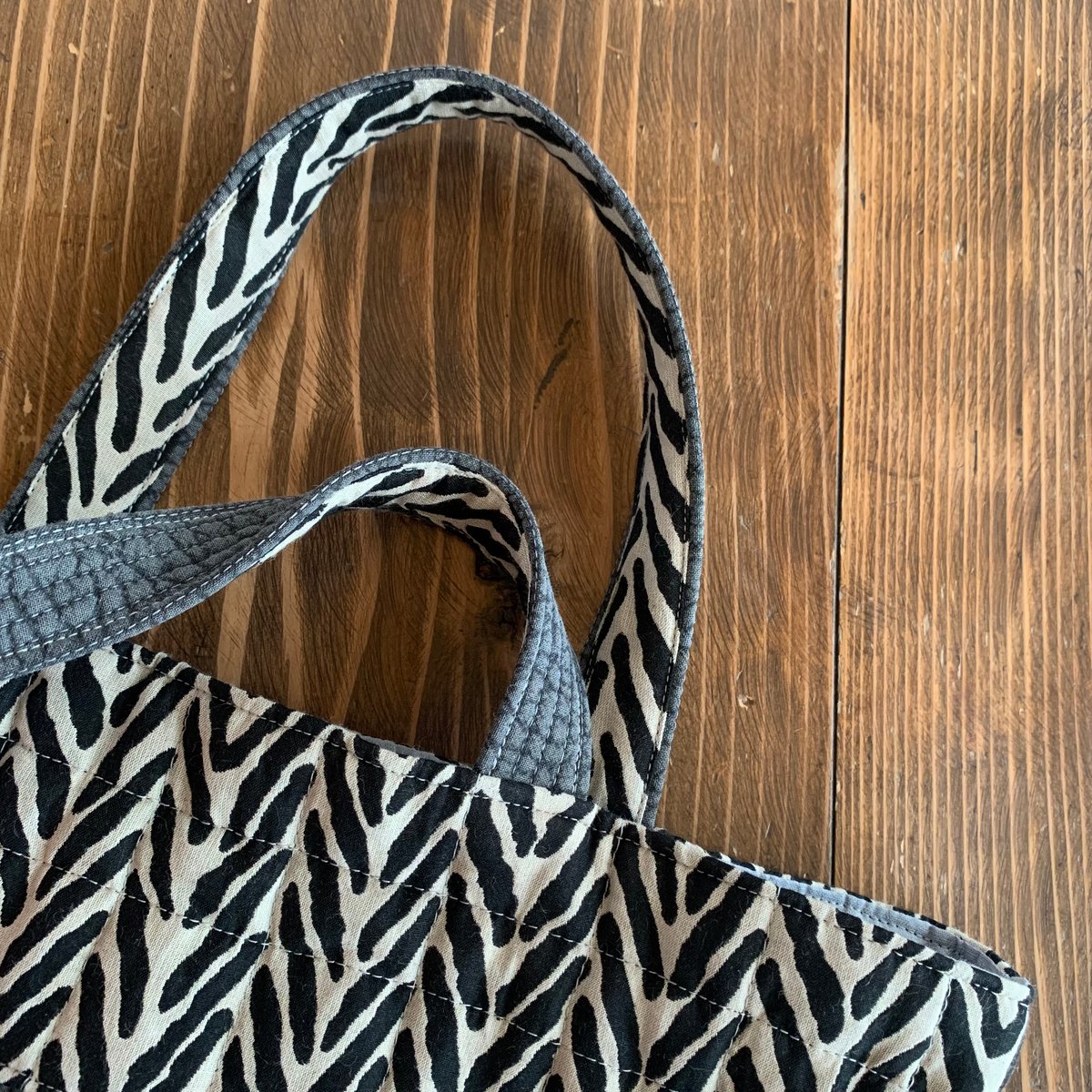 cocomicoBurberry 12M 80㎝　美品　巾着袋付き □巾着ショルダーバッグ・マリン□ coco (sbwb) | handmade bag