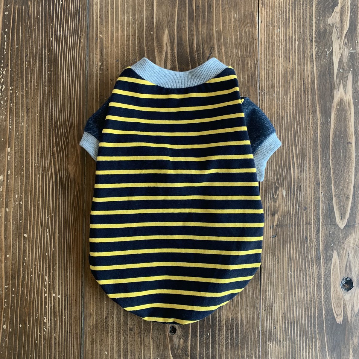 黄紺ボーダー Tシャツ MEDIUM ネイビーイエロー 楽天市場】【送料無料】mnml STRIPED ワイドシルエット ボーダー