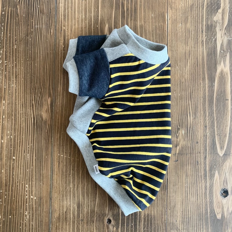 【公式レアグッズ 完売品】 LOVOT／ボーダーTシャツ(ブルー)＆（イエロー） 公式レアグッズ 完売品】 LOVOT／ボーダーTシャツ(ブルー