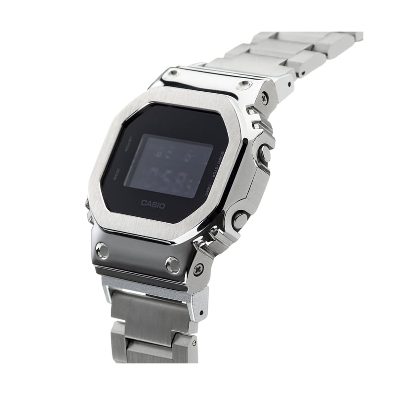 究極美品　dw5600 フルメタル カスタム G-SHOCK DW-5600 カスタム フルメタル シルバー - メルカリ