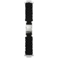 Paracord Strap/BLACK×REFLECT BLACK【SILVER バックル】