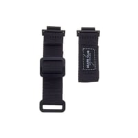 Velcro Nylon Strap/COAL BLACK