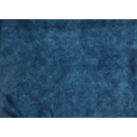 No.233【ミニ】タロットクロス ゴールドサークル柄×フェイクレザーブルー／リバーシブル 約33.5×45.5cm◆金彩がキラキラ華やか！パワーを与えてくれるデザイン！