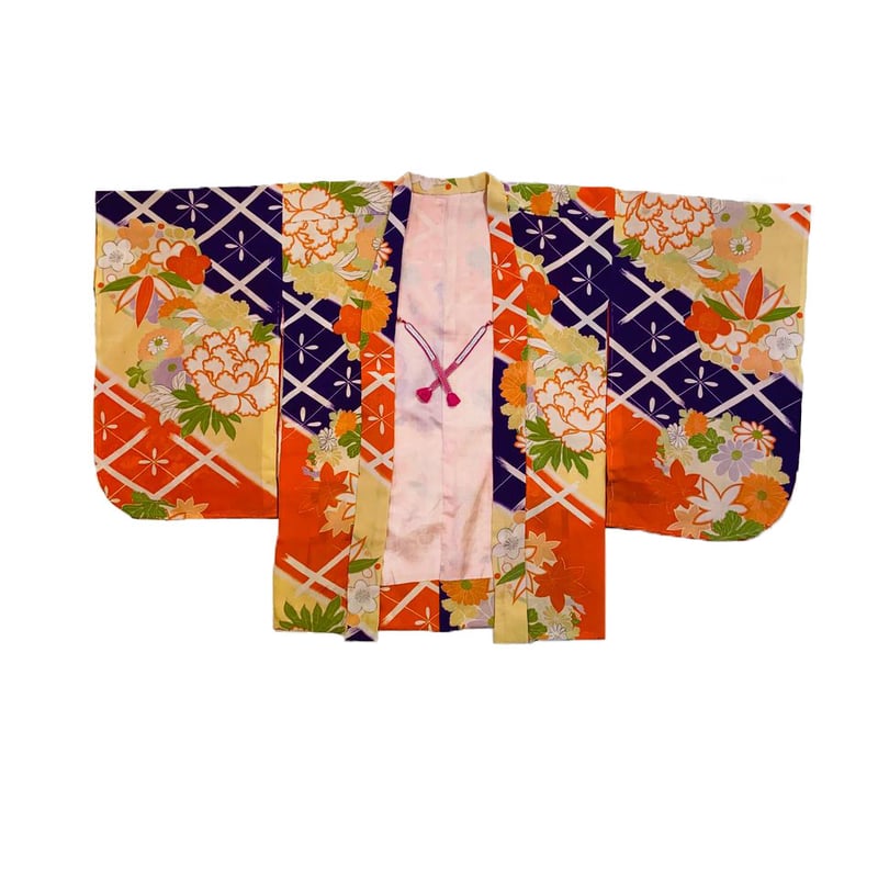 大正ロマン 花丸紋 アンティーク羽織 | 凍蝶