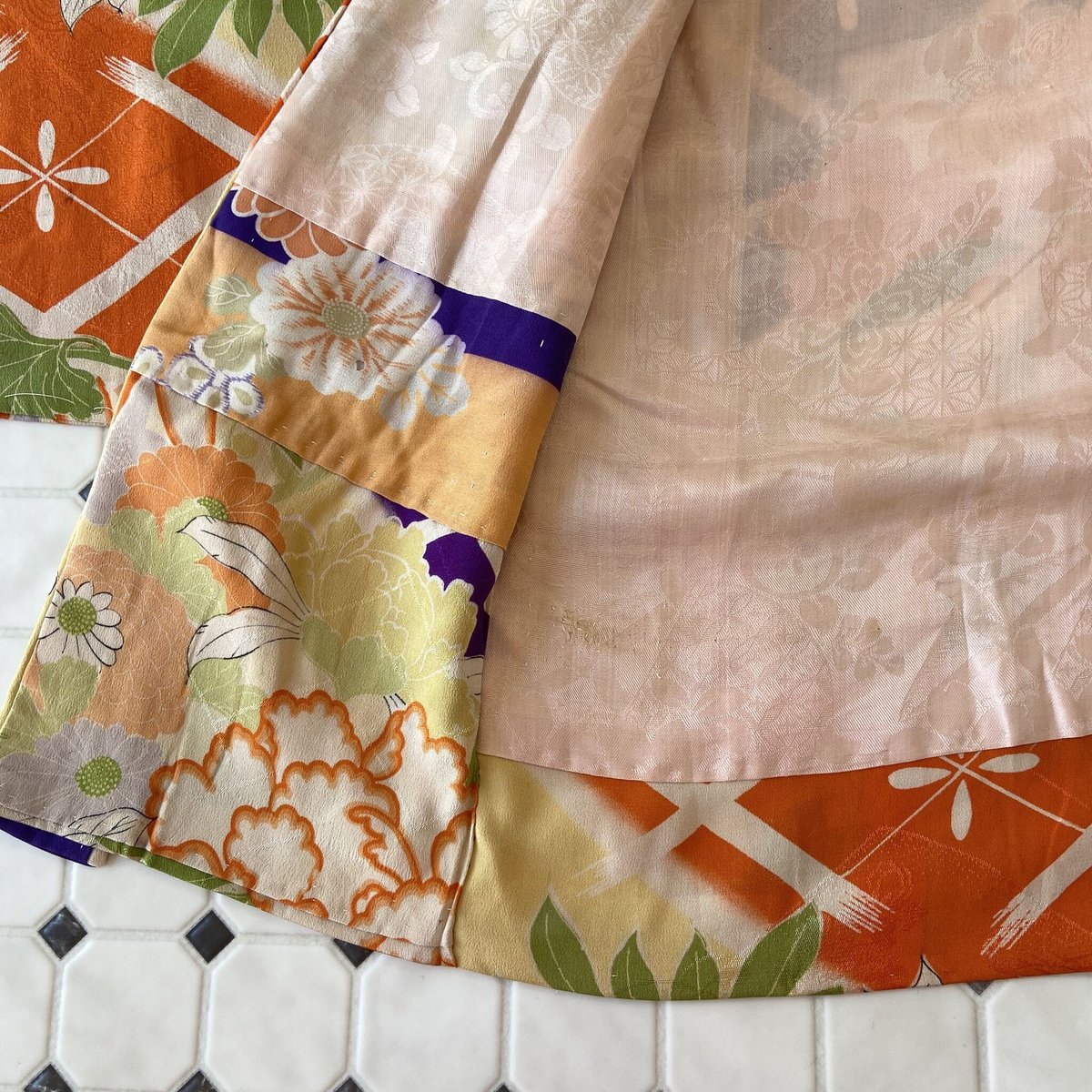 大正ロマン 花丸紋 アンティーク羽織 | 凍蝶