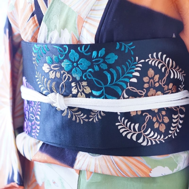 名古屋帯　菱　花紋　着物　092w o 名古屋帯 菱 花紋 着物 092w o｜Yahoo!フリマ（旧PayPayフリマ）