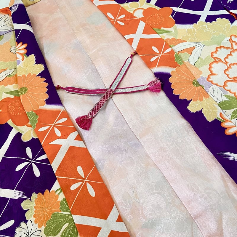 菊尽くし　アンティーク丸帯　大正ロマン　染め帯 菊尽くし アンティーク丸帯 大正ロマン 染め帯 - 着物・浴衣卸売 通販