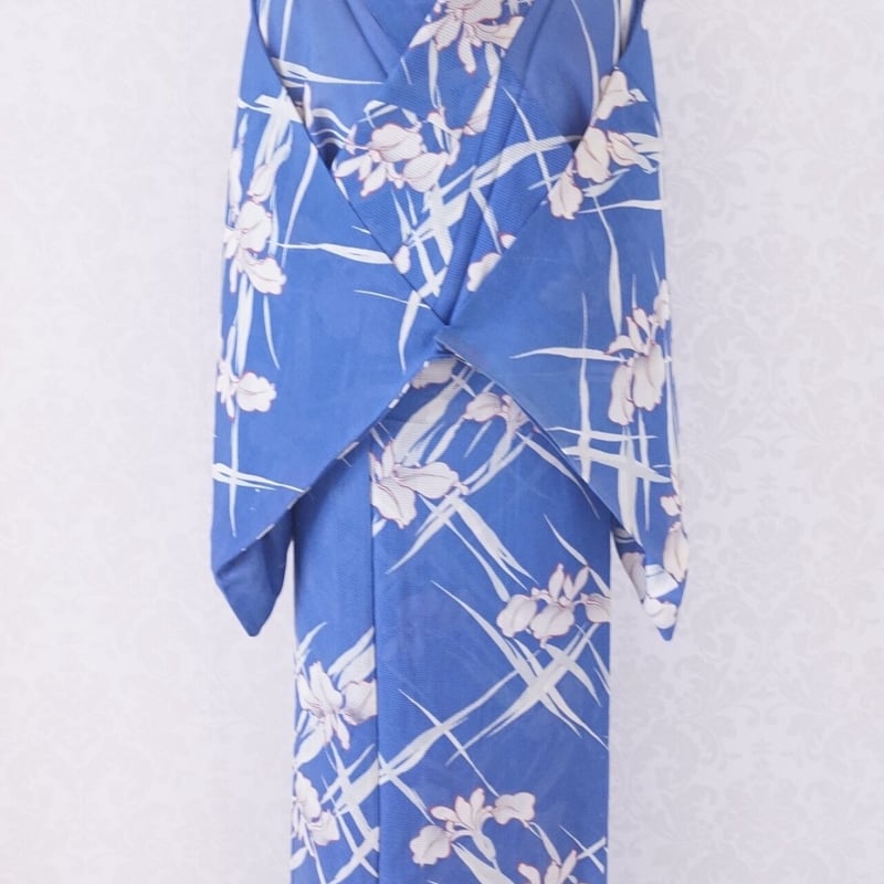 おりょう　夏着物　絽　アンティーク　着物 2183 アンティーク 夏用 絽 小紋 Antique Ro Komon Kimono for