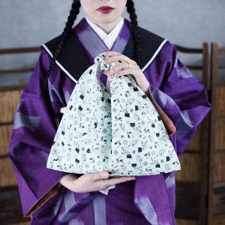 オリジナルあづま袋　薄緑