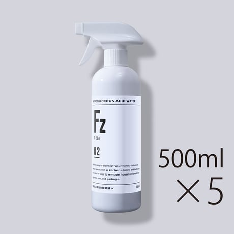 Fz （エフ・ジア）500ml White 5本セット