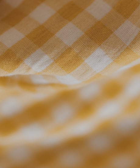 organic zoo/ Honeycomb Gingham Frill Shorts