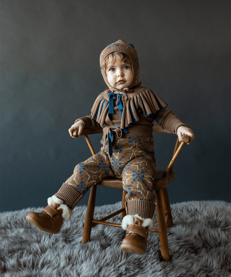 MABLI/SYLFAEN SKINNY RIB(PECAN)_12m/18m/2y