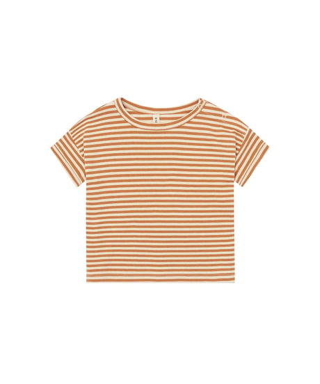 organic zoo/ Copper Stripes Boxy T-Shirt