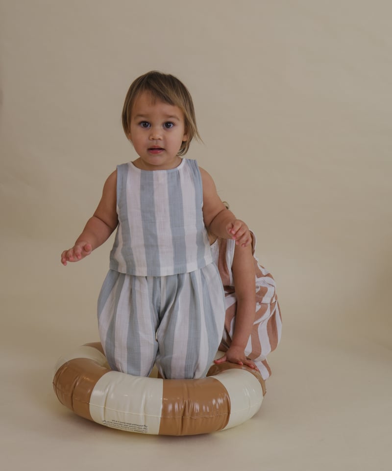 organic zoo/Sardine Stripes Resort Pants | lisoro