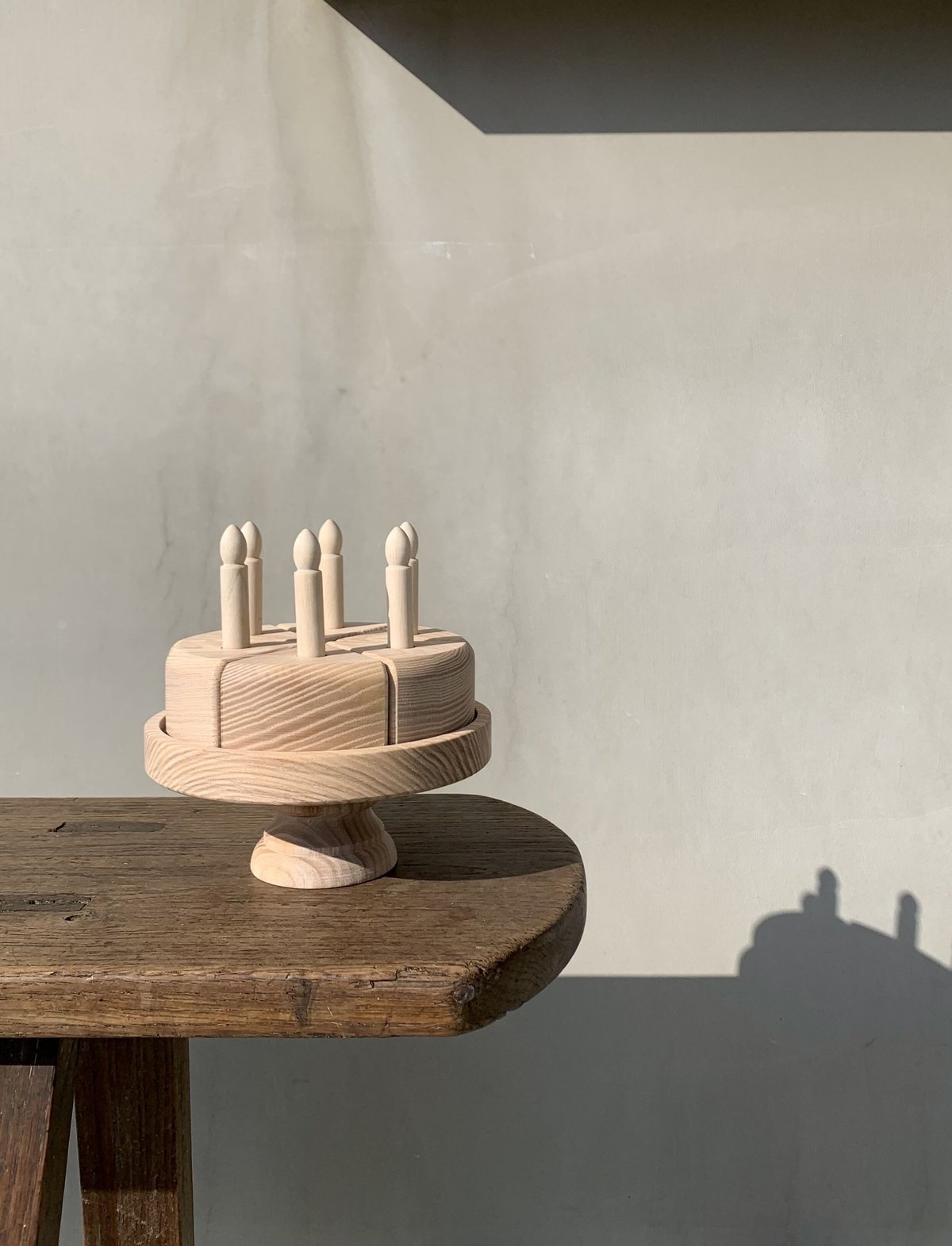 lemi toys / Wooden Birthday Cake | lisoro